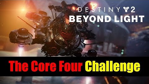 Destiny 2 [S12] The Core Four; Taniks Challenge; Deep Stone Crypt Raid