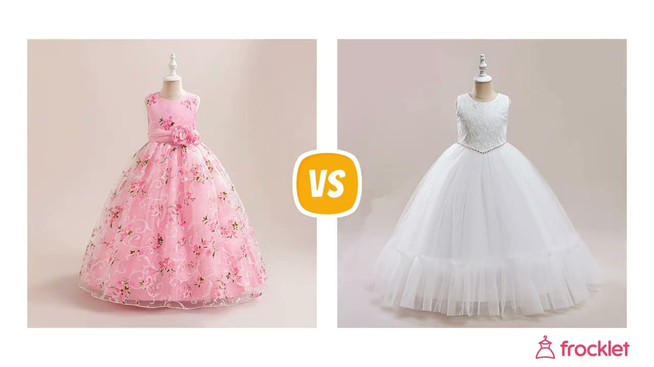 Classic Flower Girl Elegance | Timeless Wedding Style by Frocklet USA