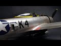 Republic P-47 Thunderbolt Eduard 1/32 plastic model time lapse build