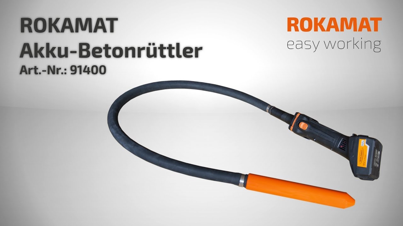 ROKAMAT AkkuBetonrüttler YouTube
