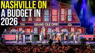 This is the ONLY WAY to visit NASHVILLE on a budget in 2026