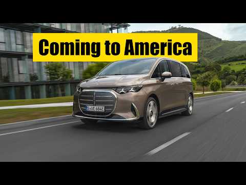Mercedes-Benz will sell the luxurious VLE to Americans starting in one year!