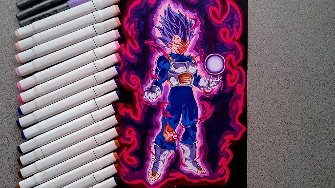 Speed draw - Goku Ultra Instinct  ⚡ Dragon Ball Super Oficial⚡ Amino