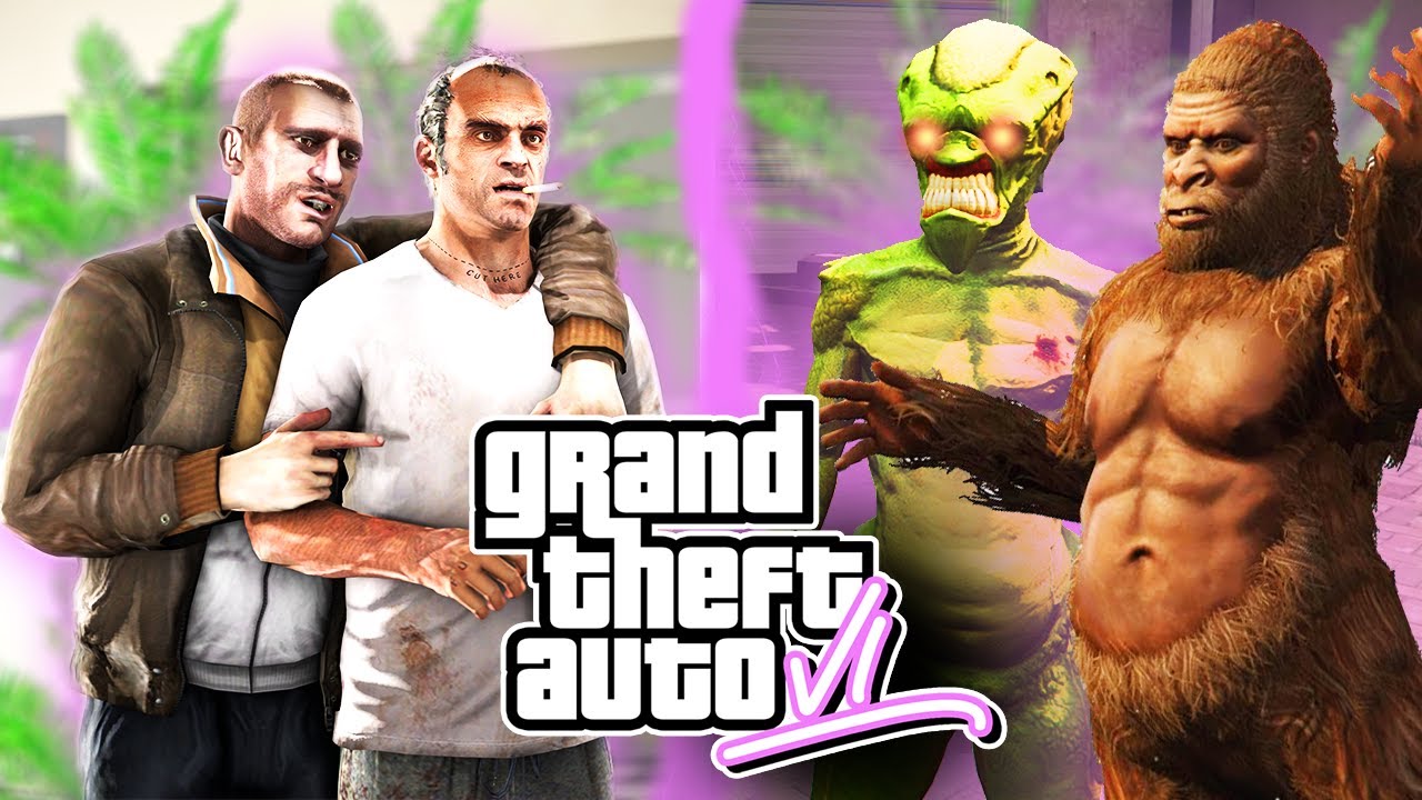 GTA 6 UFOs Aliens Skunk Ape Secrets And Mysteries Grand Theft Auto 