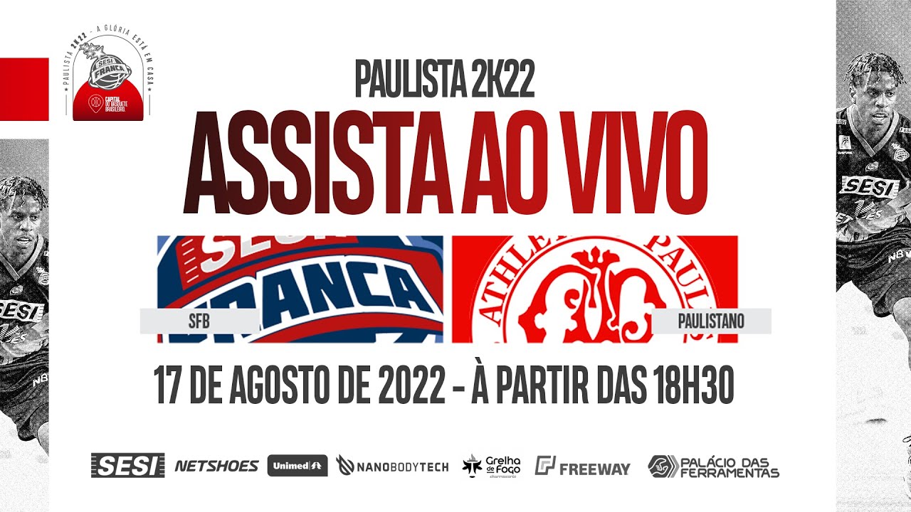Hoje tem o Jogo 1 do playoff final do Paulista 2022. Ao vivo pela TV FPB –  FPB
