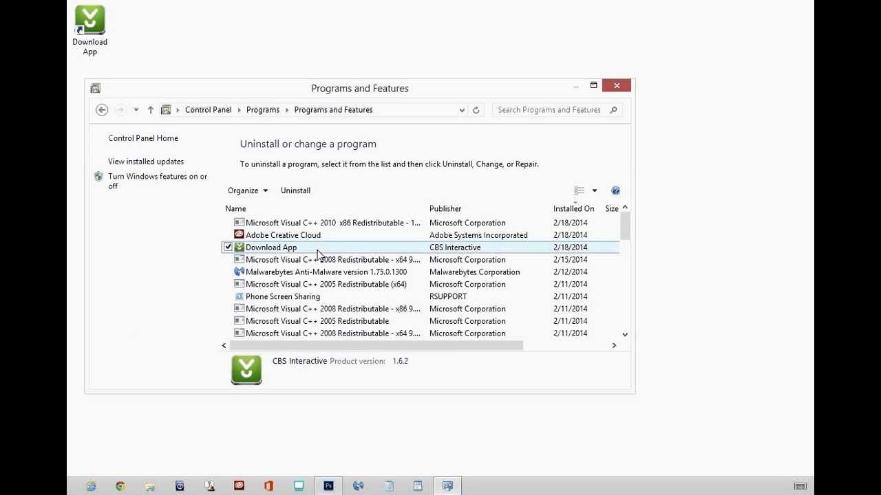 How to uninstall Download App by CBS Interactive (CNET Download.com App Removal)