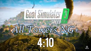 Goat Simulator 3 Speedrun | All Towers (NG+) in 4:10