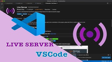 Live Server Visual Studio Code |dandev