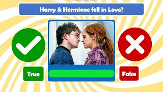 Harry Potter Quiz | True or False | Guess Game | Quizico