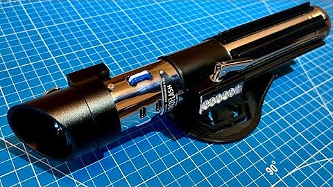 Darth Vader Saber MPP 2.5 installed with ProffieBoard,NeoPixel & OLED Screen