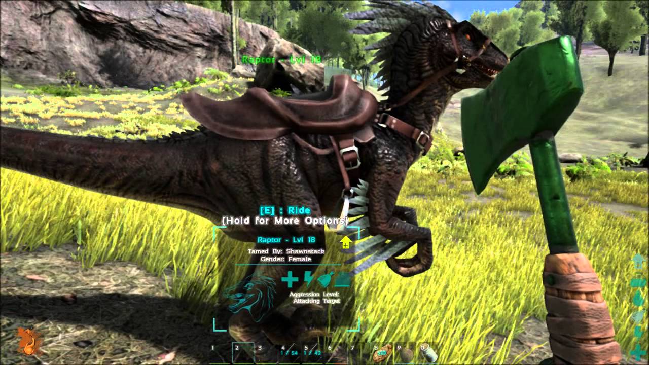 Amo Plays Ark: Survival Evolved - Ep 02 - Taming (Gameplay)