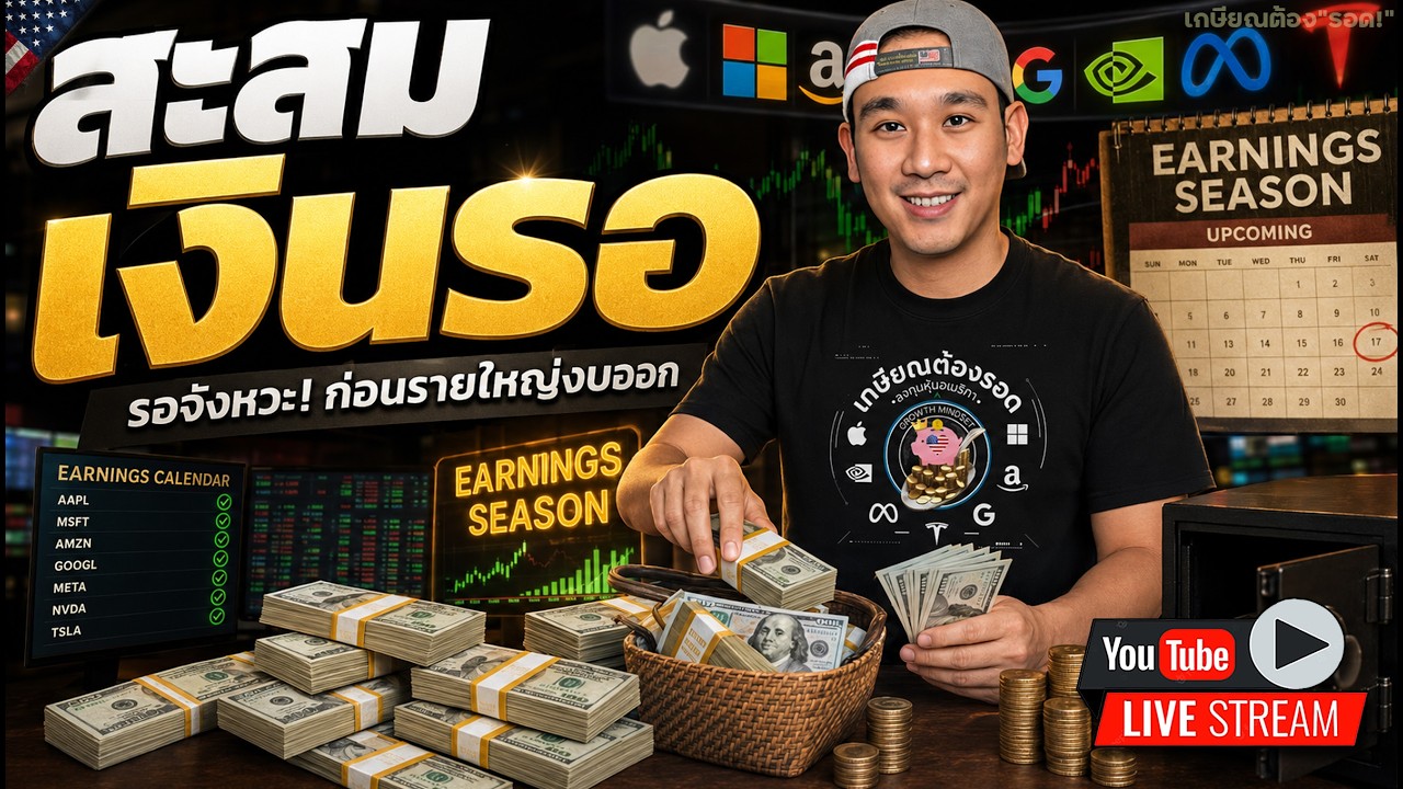 ⁣เดือนนี้..หุ้นอะไรบ้าง ประกาศงบรอบใหม่!? โพยหุ้น ครึ่งหลังปีนี้!? | ASML, IREN, ALAB, ANET, ONDS