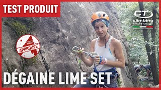 Dégaine d'escalade lime set dyneema 12 cm Climbing Technology