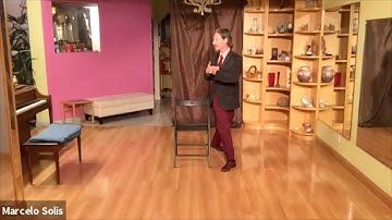 Argentine Tango class: chair exercise