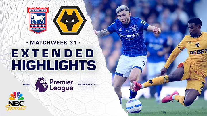 Ipswich Town v. Wolves | PREMIER LEAGUE HIGHLIGHTS | 4/5/2025 | NBC Sports