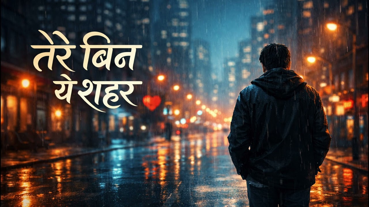 Tere Bin ye shahar | New Romantic Hindi Song 2026 | Heart Touching