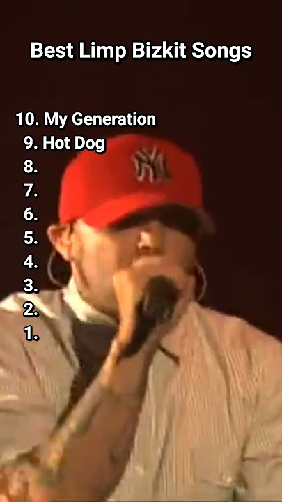 Top 10 Best Limp Bizkit Songs #limpbizkit #top10 #bestsongs #bestmusic
