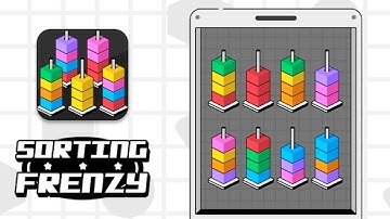 Sorting Frenzy Game — Mobile Game | Gameplay Android
