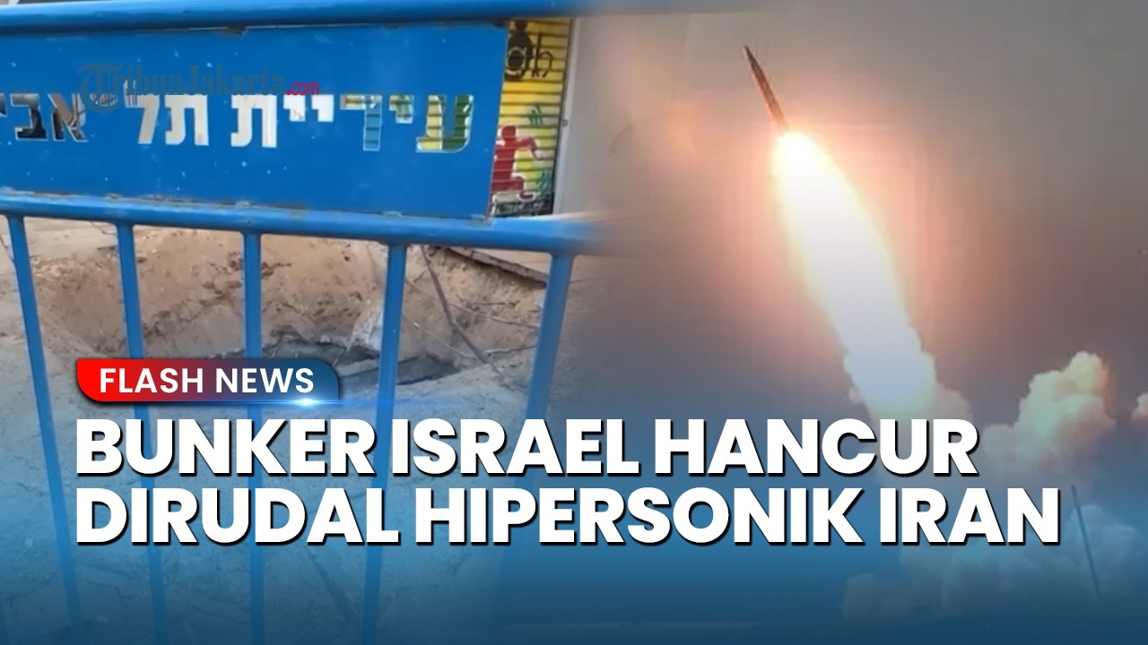 Bunker Perlindungan Terbesar Israel Runtuh Diterjang Rudal Hipersonik Iran