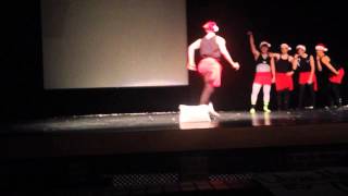 Senior lip sync snowgoing