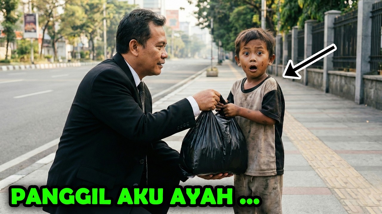 Viral !! Tak Sengaja Menolong Pria Milyader Kelaparan Bocah Pengemis Dapat Balasanya Mengejutkan Ini
