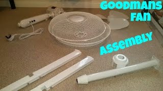 Goodmans 16' Oscillating Pedestal Fan Assembly