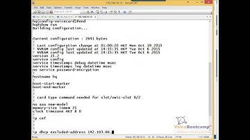 CCIE Collaboration Lab 3 Demo Section 2 6a HQ IOS Video Conference Bridge R1