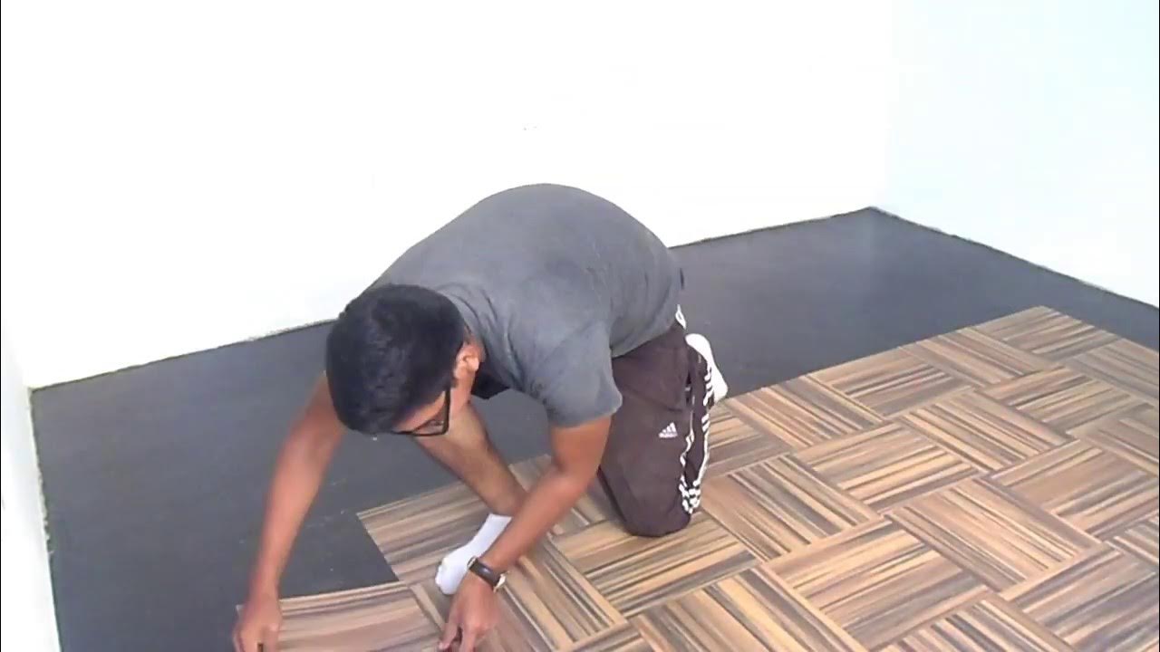 Cómo instalar piso de linóleo (con imágenes) - wikiHow