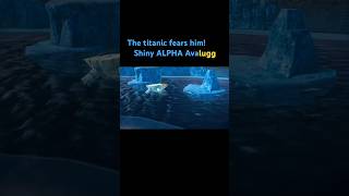 Found a shiny alpha(Shalpha?) Avalugg #pokemonlegends #shinypokemon #pokemon