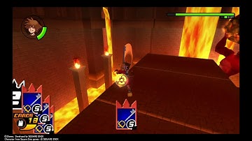 Kingdom Hearts Re:CoM (PS4) - Genie Jafar No Damage/No Sleights/Kingdom Key Only (Proud Mode)