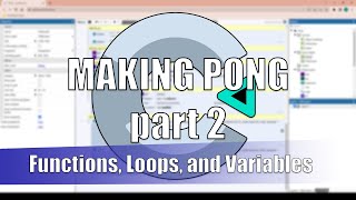Making Pong with events, variables, and functions PART 2