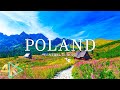 FLYING OVER POLAND (4K UHD) - Relaxing Music Along With Beautiful Nature Videos - 4K Video HD