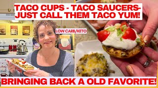 Taco Cups Keto Low Carb  Call Them Taco Delicious!