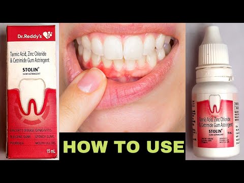 stolin gum astriingent use in hindi how to use stolin gum paint side ...