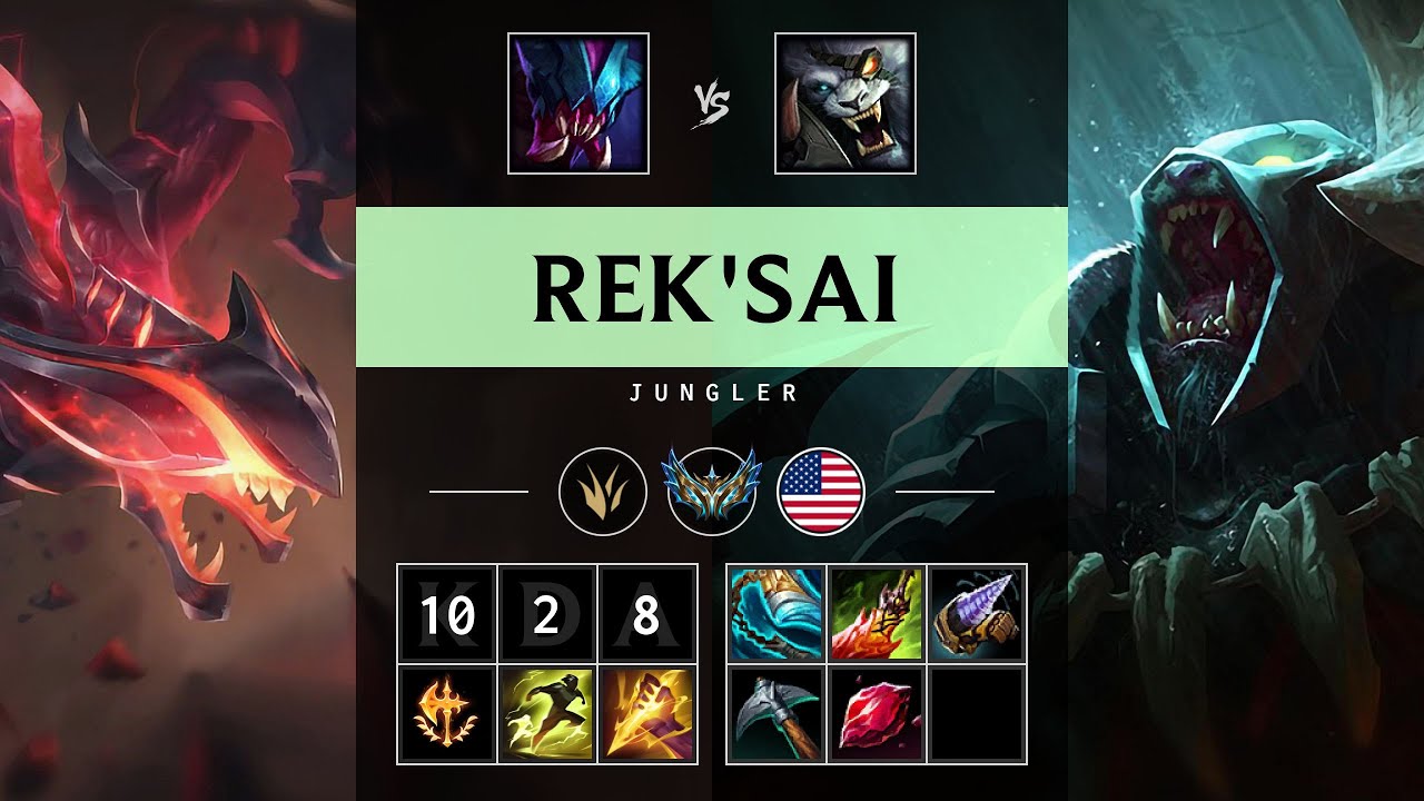 Rek'Sai Jungle vs Rengar - NA Challenger Patch 25.21