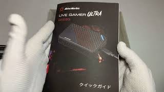 AVerMedia：GC553 「AVerMedia Live Gamer Ultra GC553 [4Kパススルー対応 3.1接続 外付け ゲームキャプチャーボックス] DV488」#KSA3899