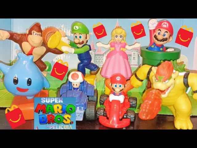 Unboxing de algunos de los juguetes de Super Mario Bros.: La Película de  McDonald's - Nintenderos