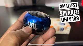 Worlds smallest JBL Bluetooth Speaker only 199
