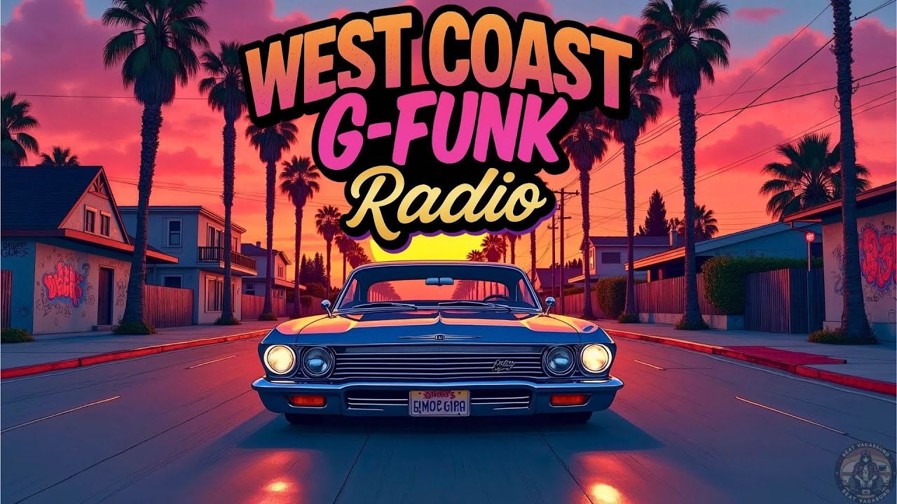 🌴 West Coast G-Funk Vibes – Cali Sunset Dreams & Ocean Night Cruisin’