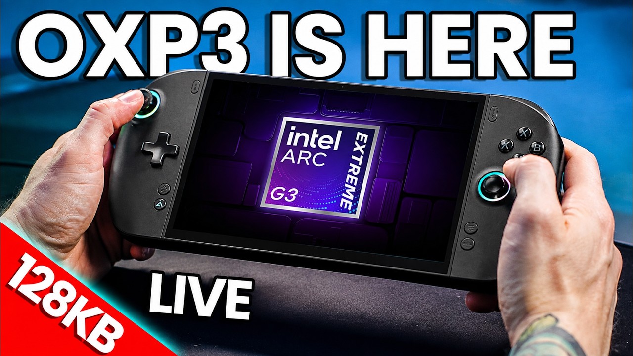 UNBOXING THE ONEXPLAYER 3 LIVE!!