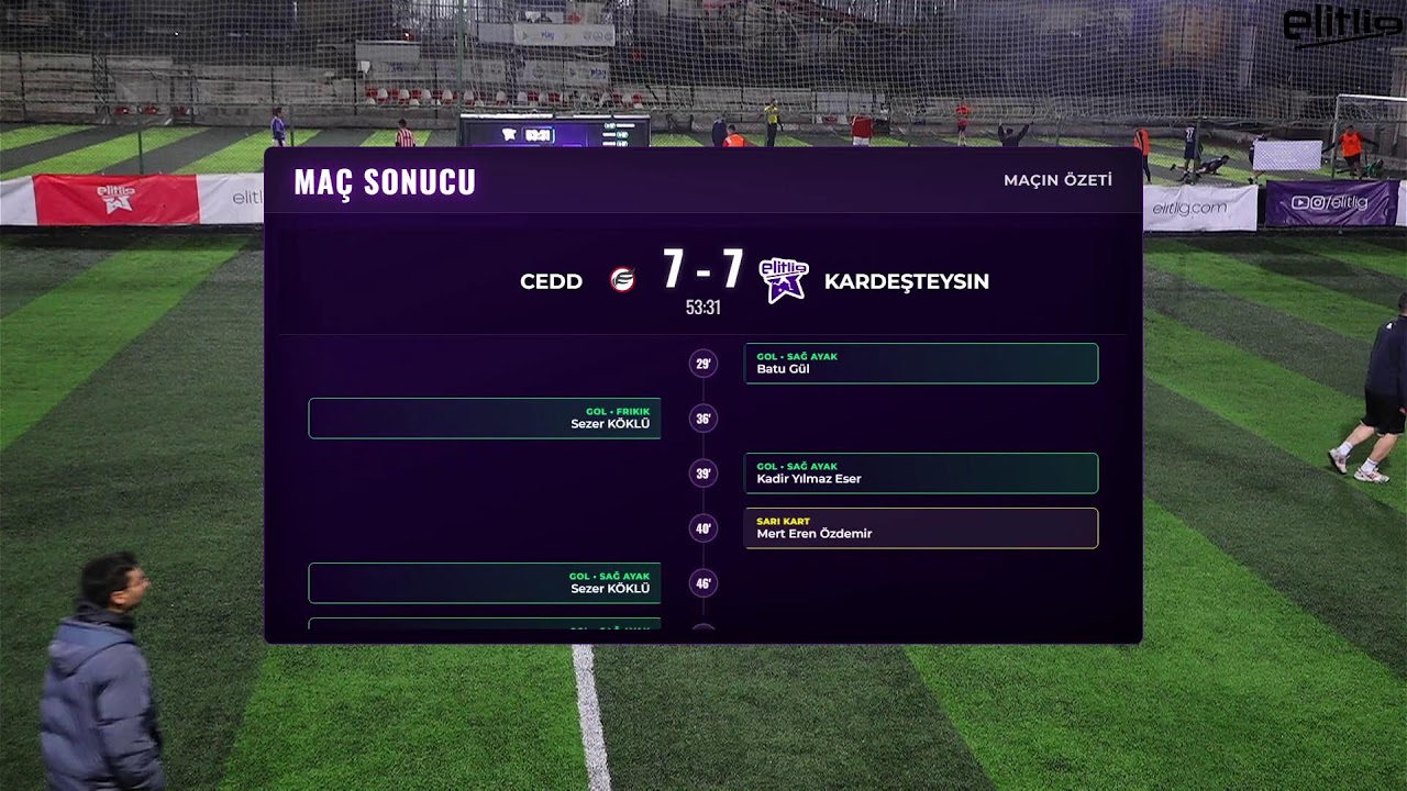 ELİTLİG FREELİG - 14.SEZON / CEDD UNİTED - KARDEŞTEYŞIN FC