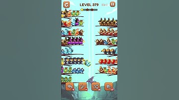 Bird Sort 2: Color Puzzle Level 379 (Used item) #games #gaming #gameplay