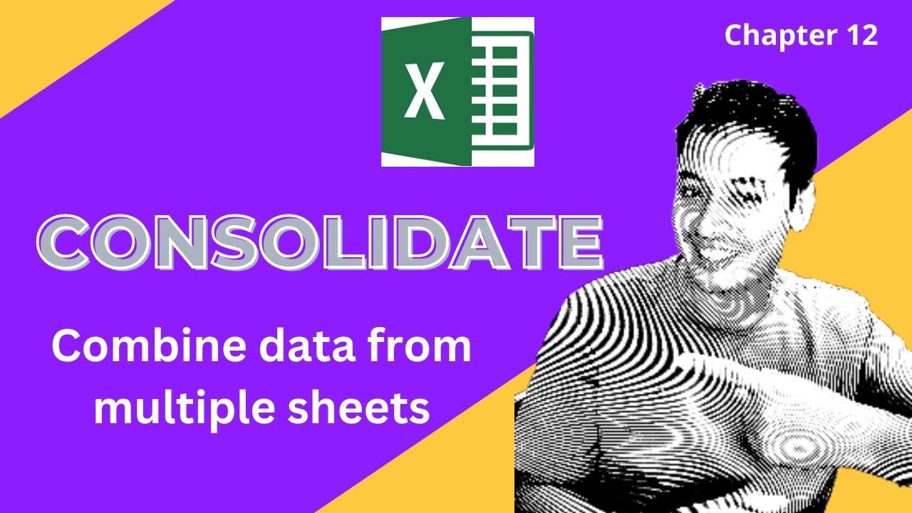 How To Use Consolidate In Ms Excel Learn Consolidate In Nepali 