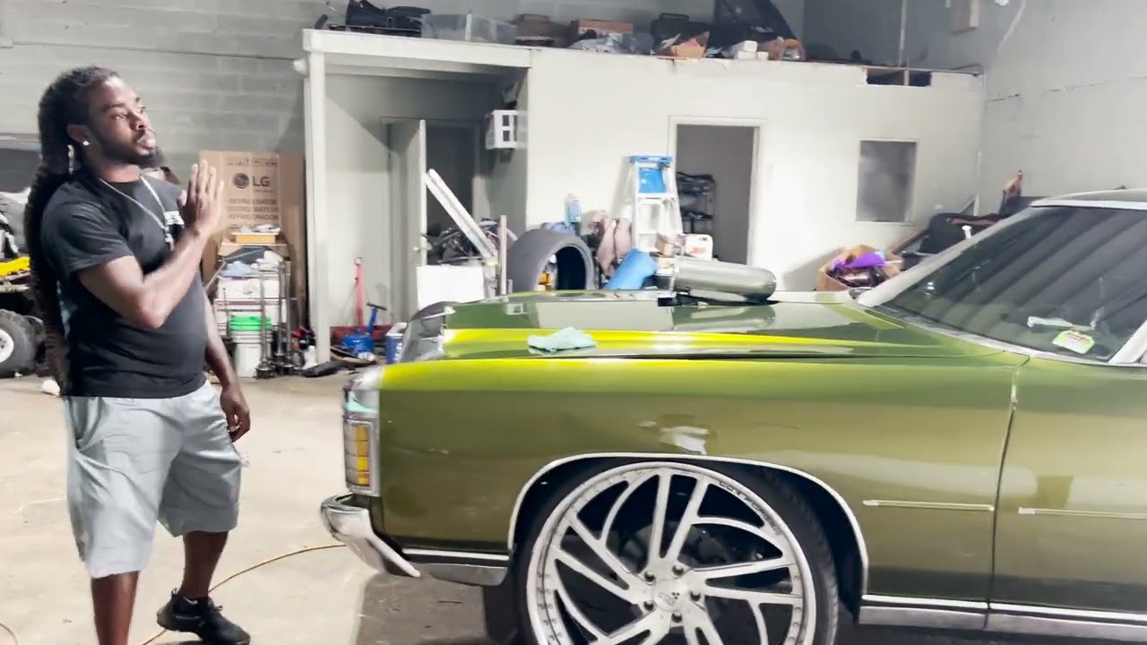 We Takin Rozay DaKidd's 71 Chevy Racecar on 26's To the RaceTrack