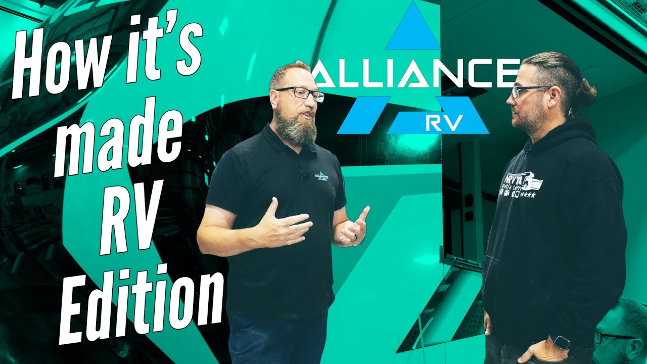 Alliance RV Manufacturing Plant 1 Tour YouTube