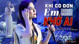 HÀ NHI - KHI CÔ ĐƠN EM NHỚ AI | LIVE AT #DALATBYNIGHT @HaNhiOfficial  4K Music Video