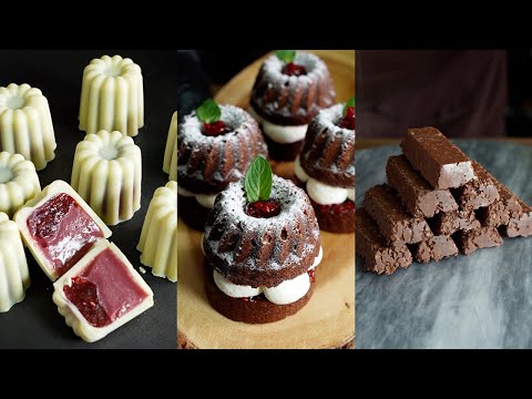 ASMR  Delicious Chocolate sweets days 20 asmr cooking chocolate