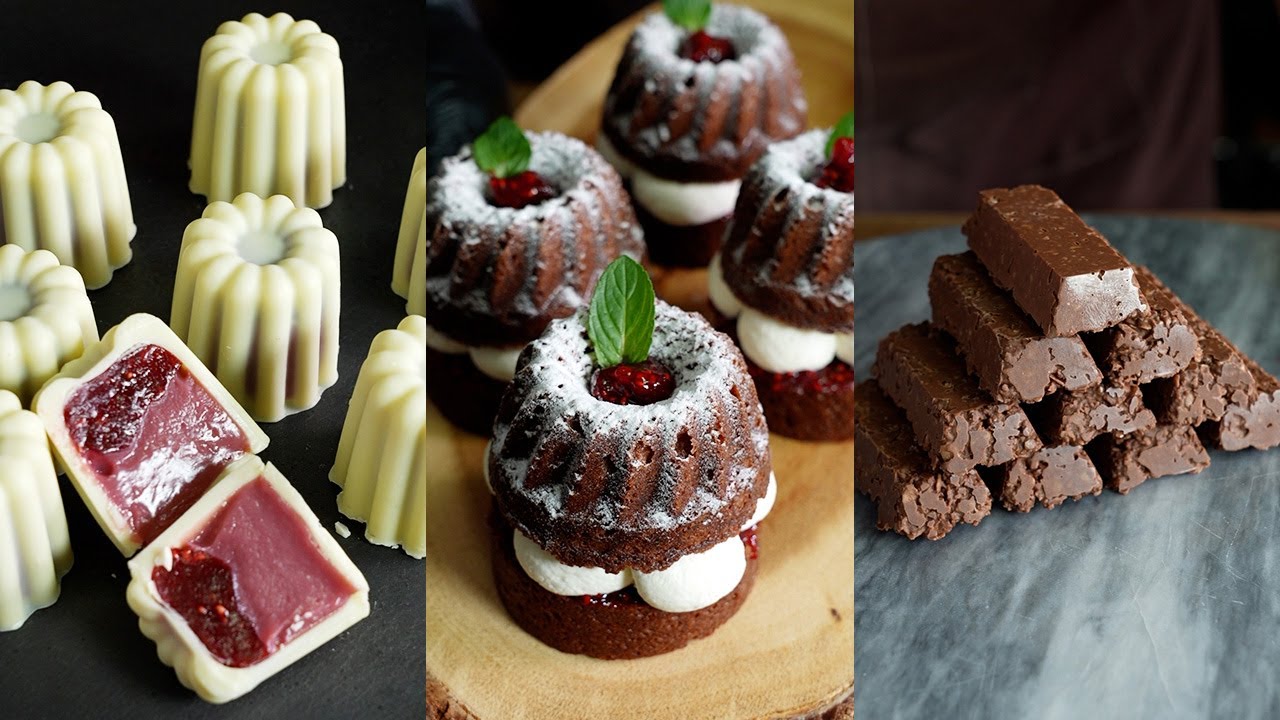 ASMR | Delicious Chocolate sweets days #20 #asmr #cooking #chocolate