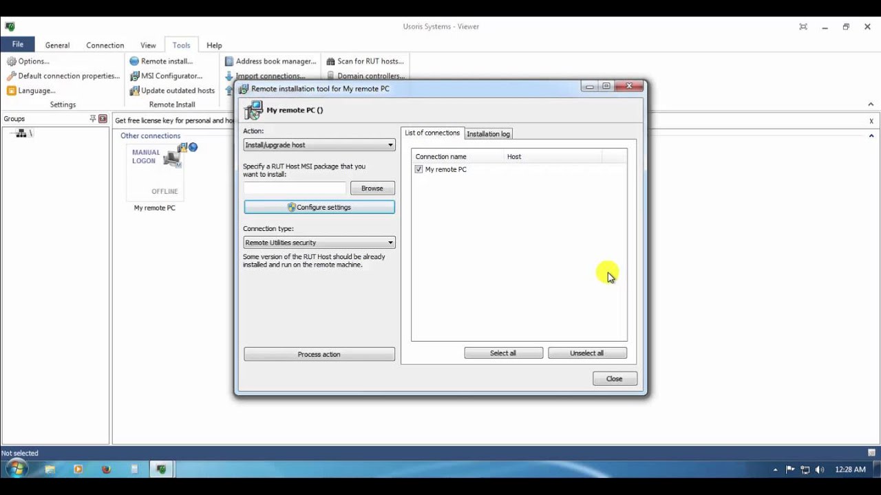 remote utilities host remote utilities host