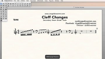Finale 2014.5: Cleff Changes - Jorge Silvestrini